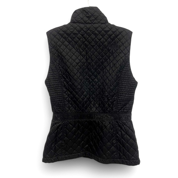 The North Face Quilted Zip Vest with elastic waistband and zipper pockets size M - Picture 2 of 15